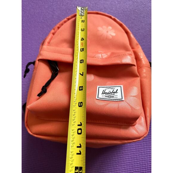 Herschel Nova Mini Backpack Unisex Bag Adjustable Shoulder Straps Pockets NEW - Picture 5 of 6